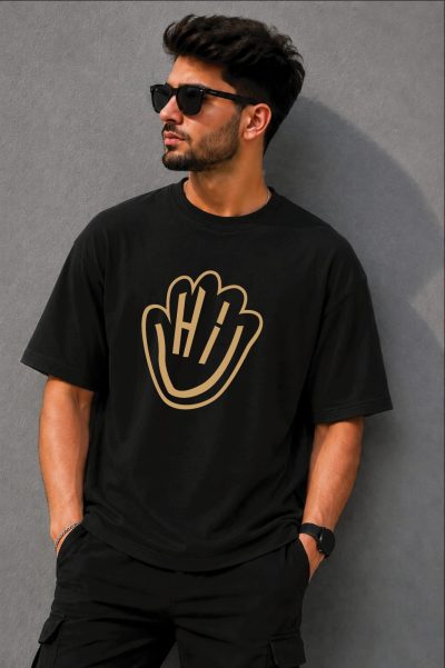Premium Printed Drop-Shoulder T-Shirt